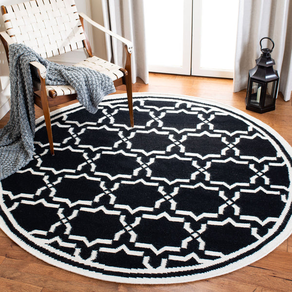 safavieh clearance dhurries dhu545l black rug