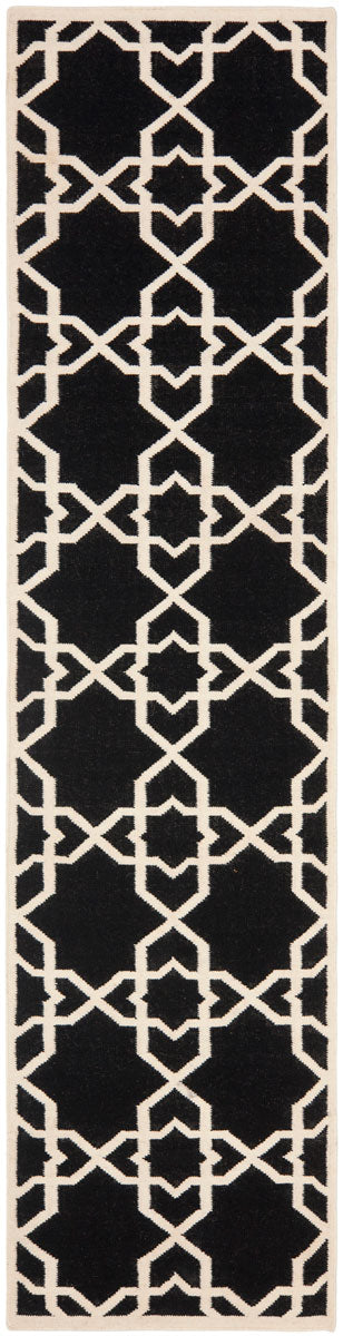 safavieh clearance dhurries dhu548l black rug