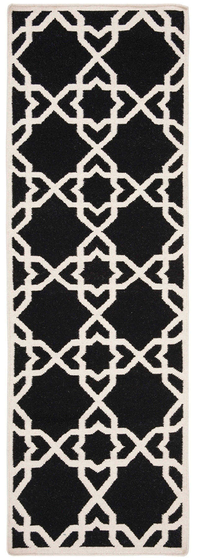 safavieh clearance dhurries dhu548l black rug