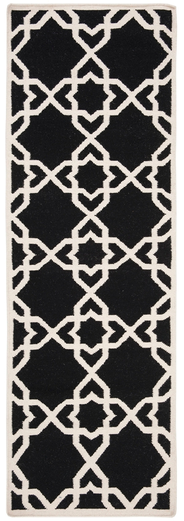 safavieh clearance dhurries dhu548l black rug