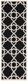 safavieh clearance dhurries dhu548l black rug