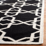 safavieh clearance dhurries dhu548l black rug