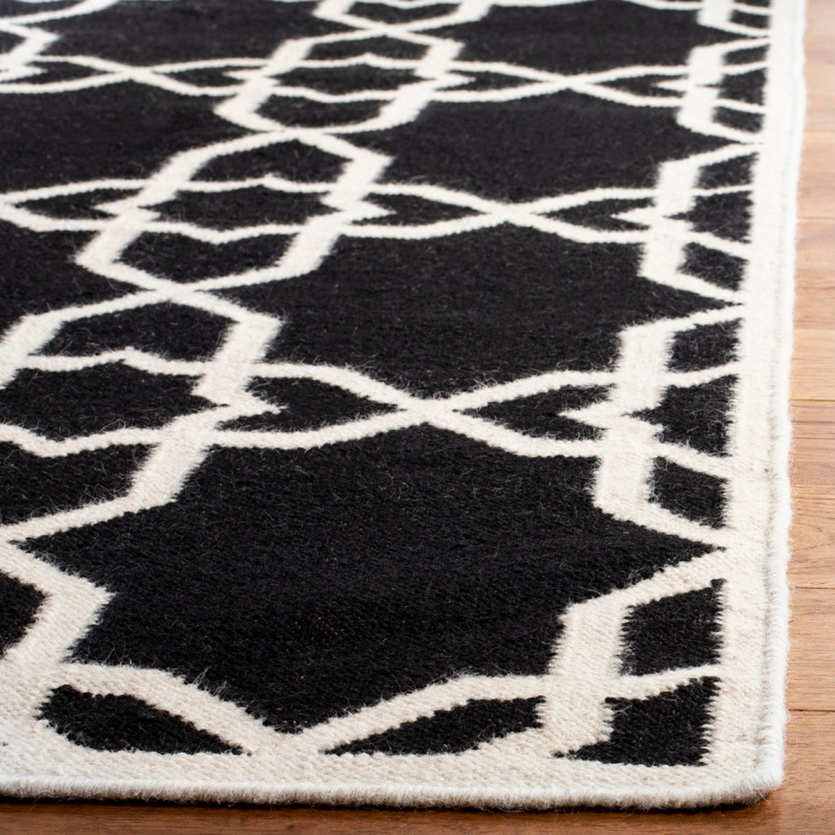 safavieh clearance dhurries dhu548l black rug