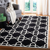 safavieh clearance dhurries dhu548l black rug