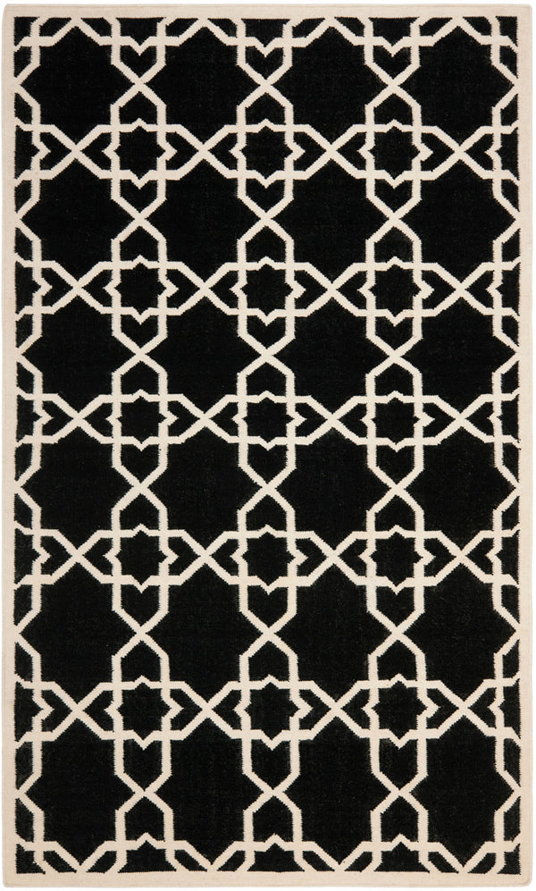 safavieh clearance dhurries dhu548l black rug