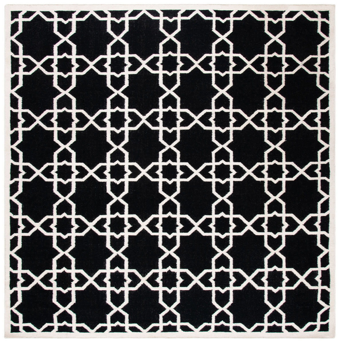 safavieh clearance dhurries dhu548l black rug