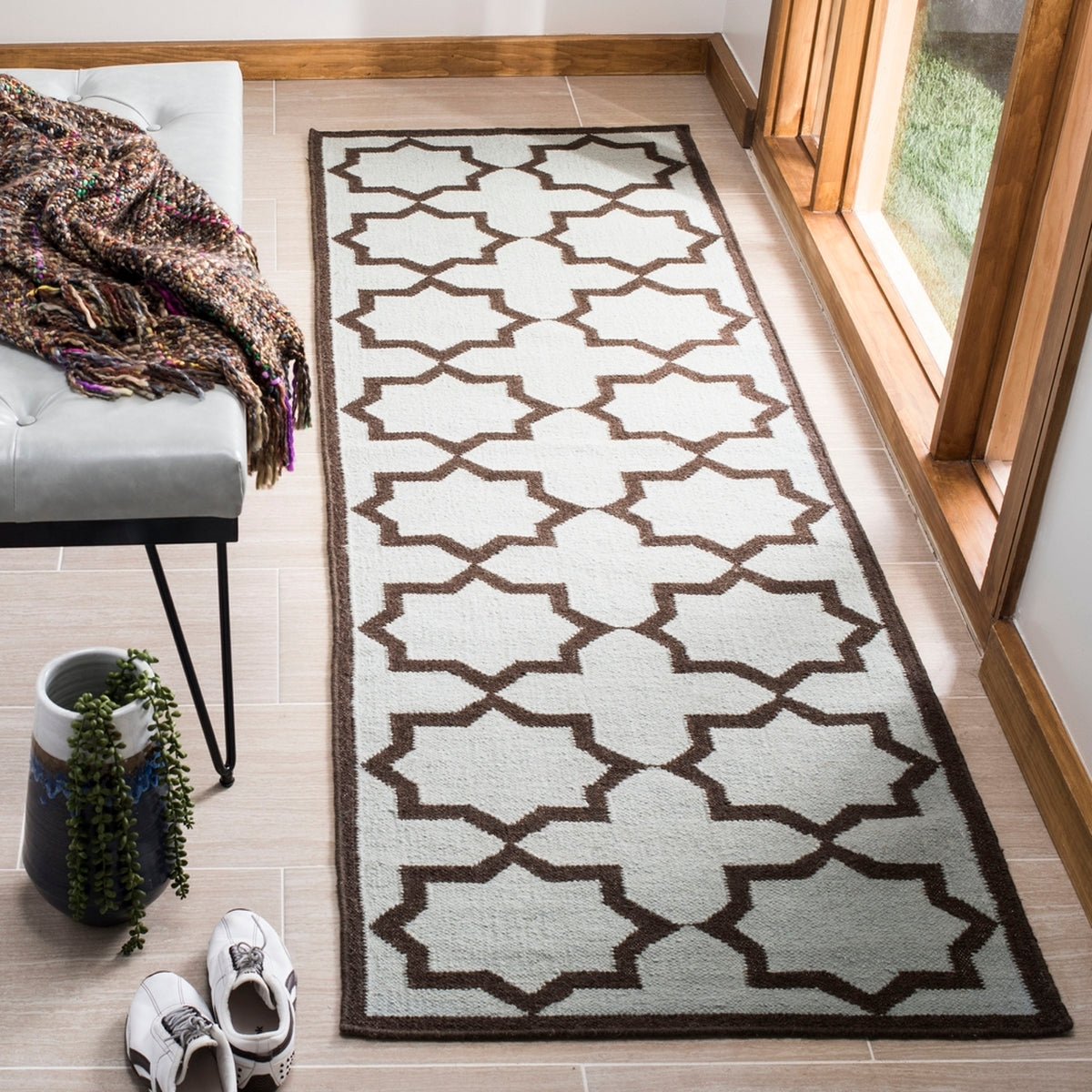 safavieh clearance dhurries dhu549a light blue rug