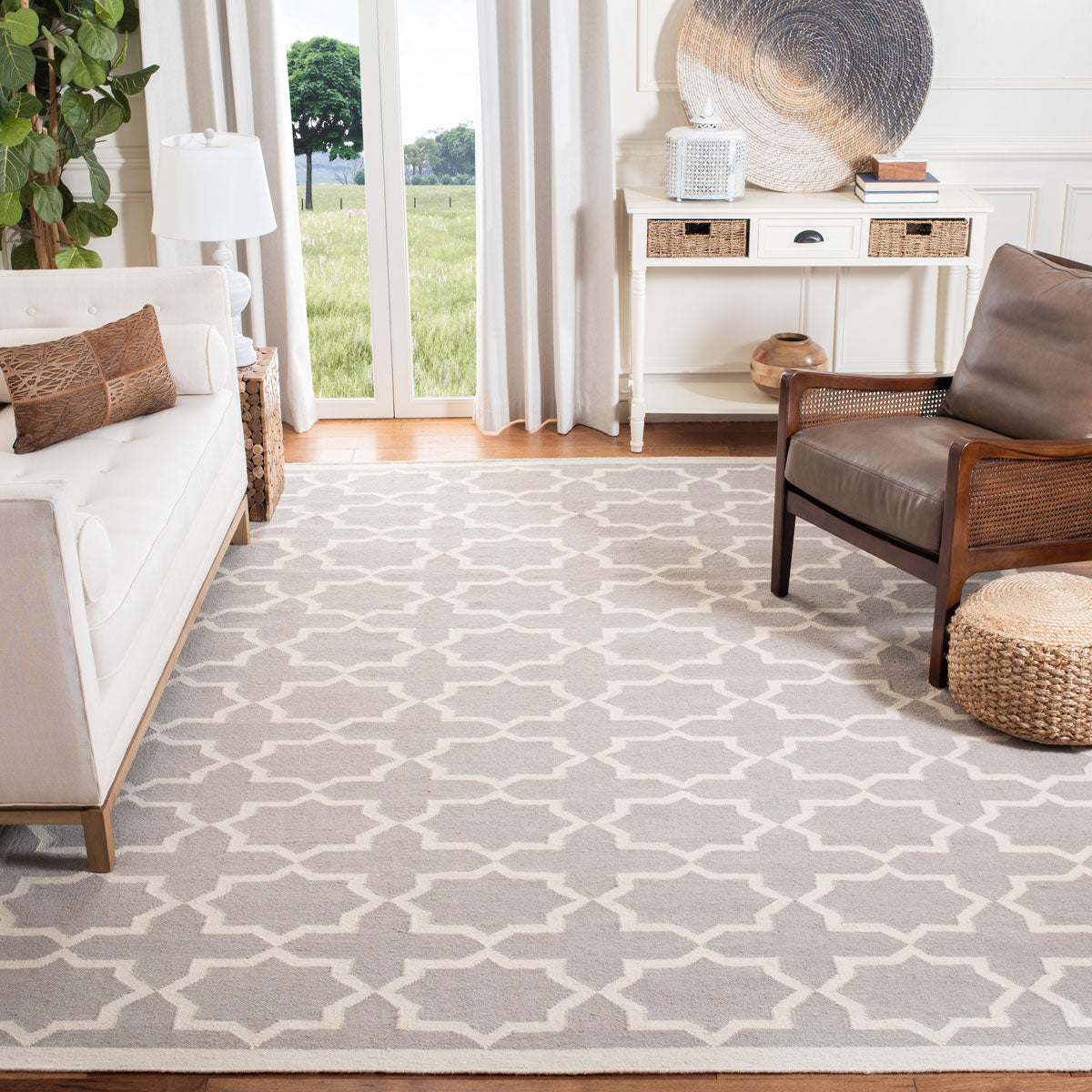 safavieh clearance dhurries dhu549g grey rug