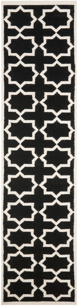 safavieh clearance dhurries dhu549l black rug