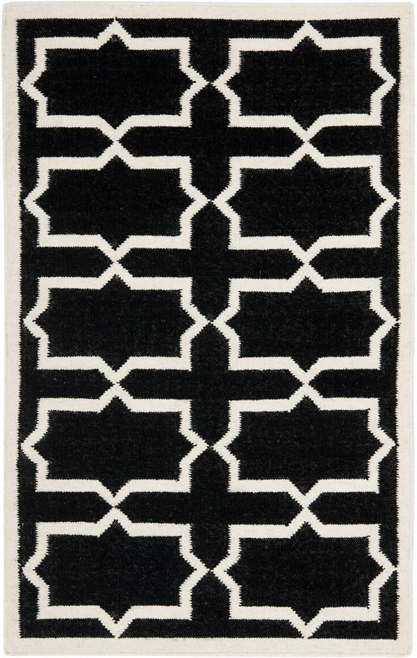 safavieh clearance dhurries dhu549l black rug
