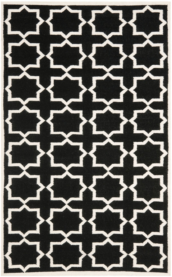 safavieh clearance dhurries dhu549l black rug