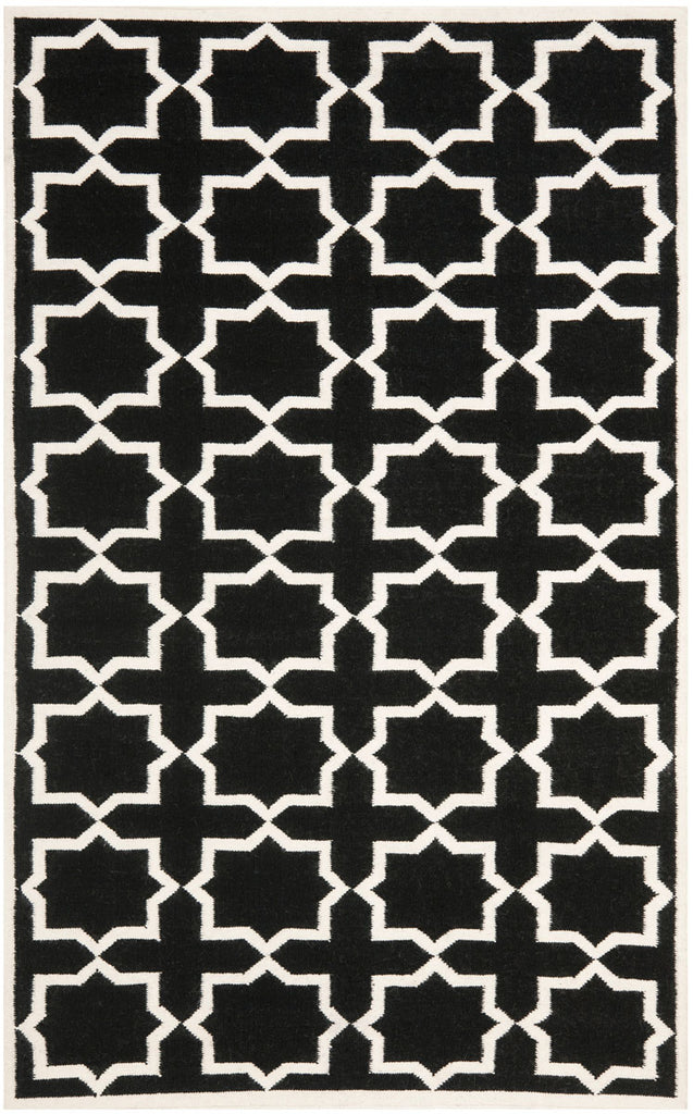 safavieh clearance dhurries dhu549l black rug