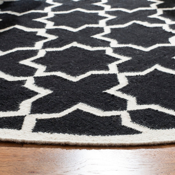safavieh clearance dhurries dhu549l black rug