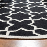 safavieh clearance dhurries dhu549l black rug