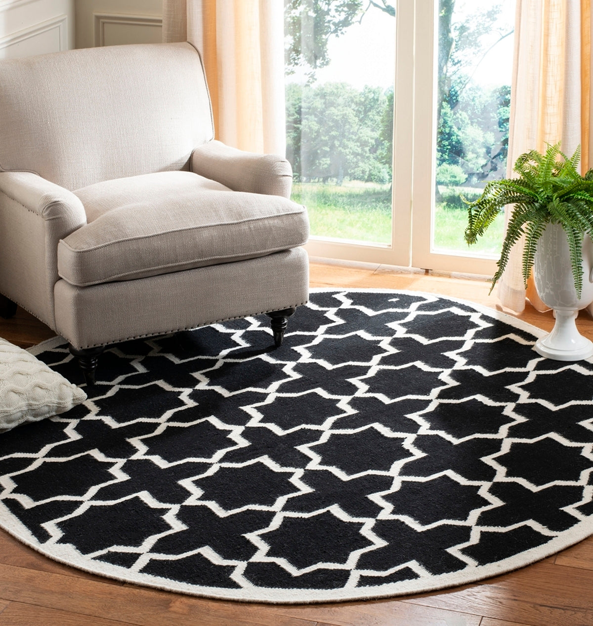 safavieh clearance dhurries dhu549l black rug