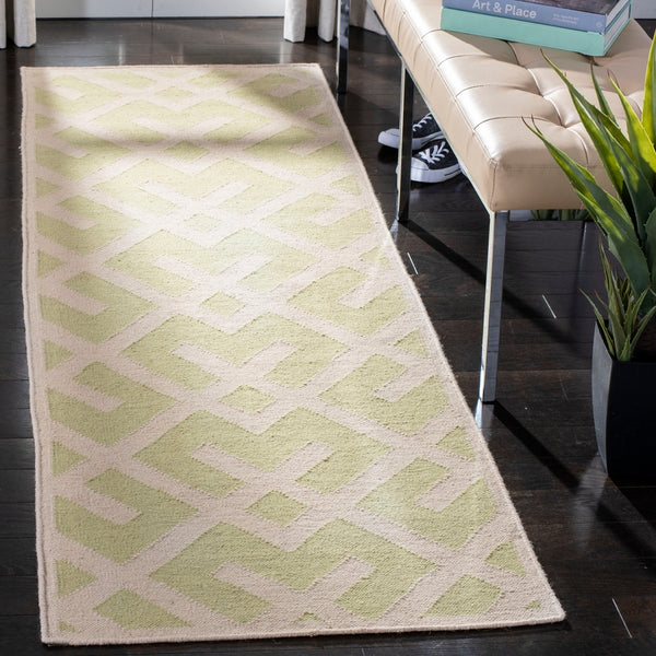 safavieh clearance dhurries dhu552a light green rug