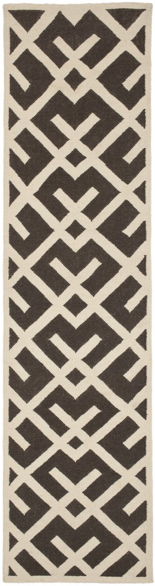 safavieh clearance dhurries dhu552c chocolate rug