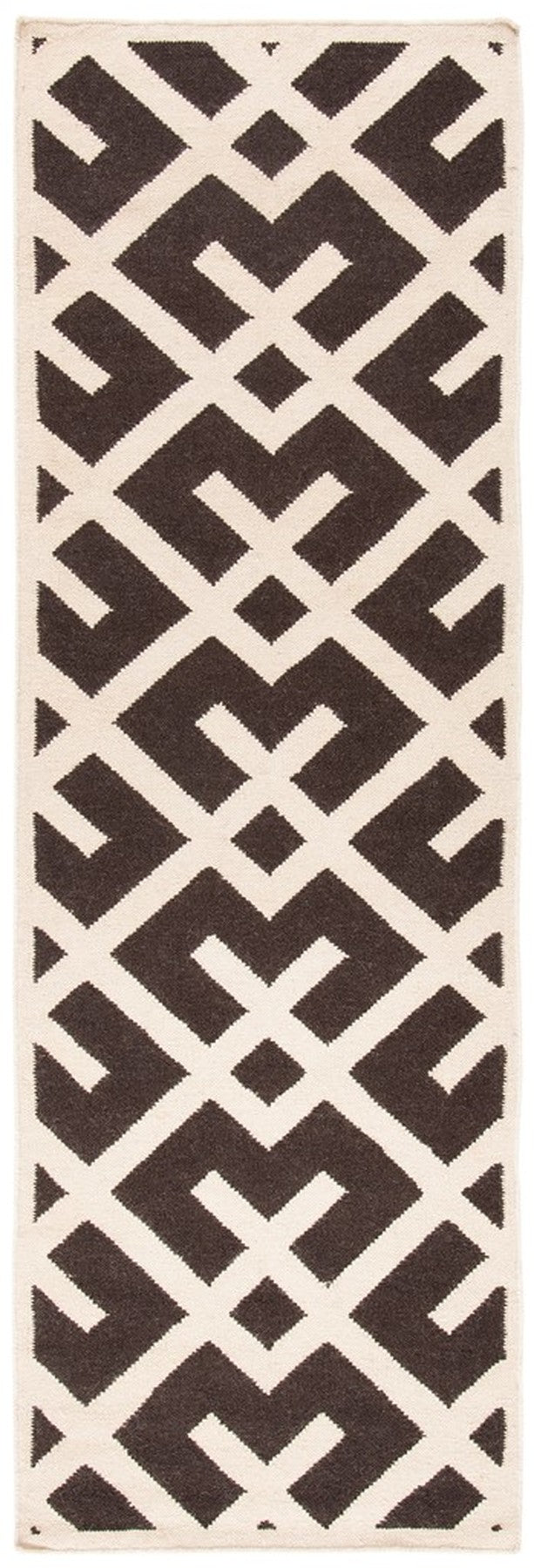 safavieh clearance dhurries dhu552c chocolate rug