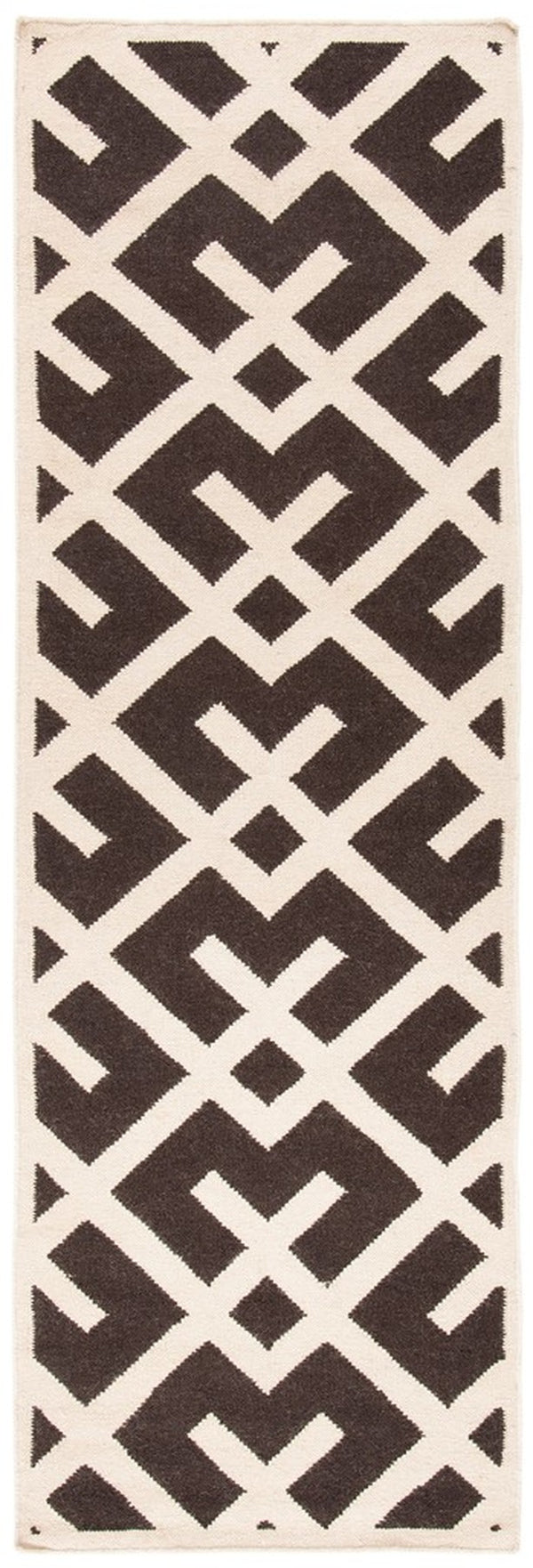 safavieh clearance dhurries dhu552c chocolate rug