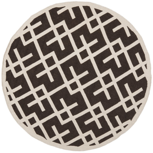 safavieh clearance dhurries dhu552c chocolate rug
