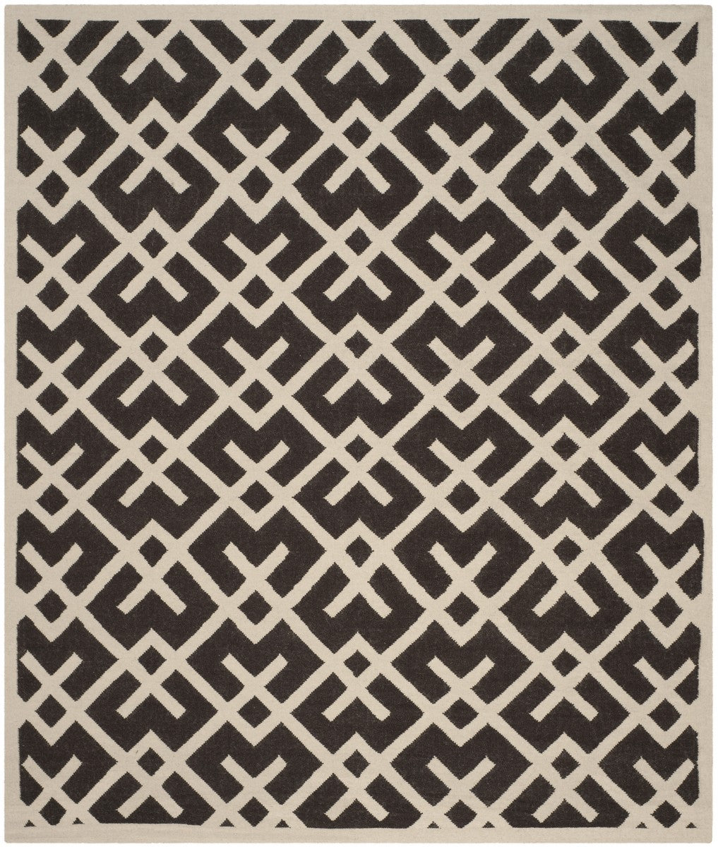 safavieh clearance dhurries dhu552c chocolate rug