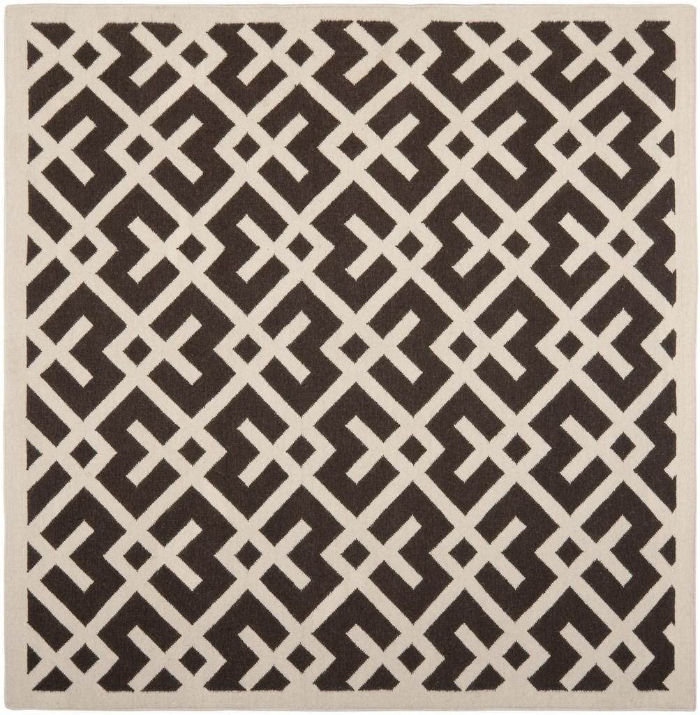 safavieh clearance dhurries dhu552c chocolate rug