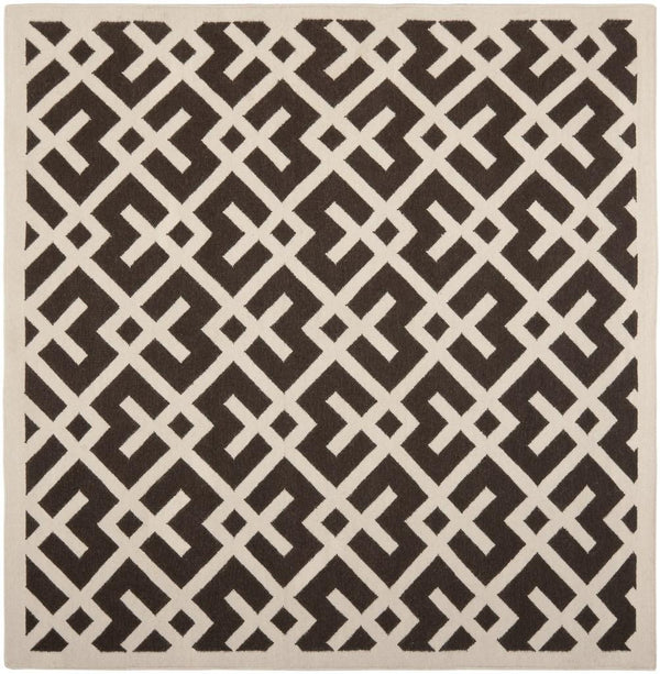safavieh clearance dhurries dhu552c chocolate rug