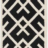 safavieh clearance dhurries dhu552l black rug