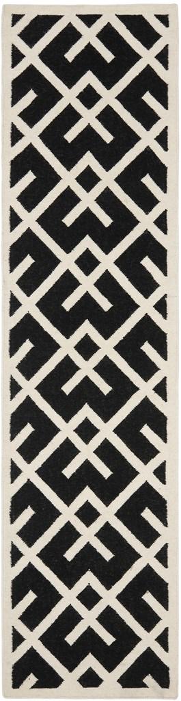 safavieh clearance dhurries dhu552l black rug