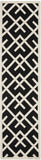 safavieh clearance dhurries dhu552l black rug