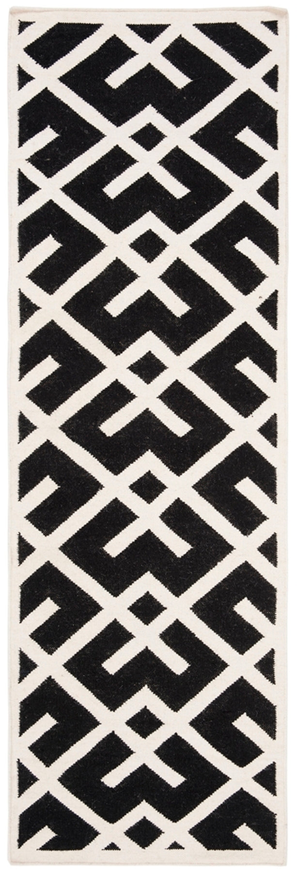 safavieh clearance dhurries dhu552l black rug