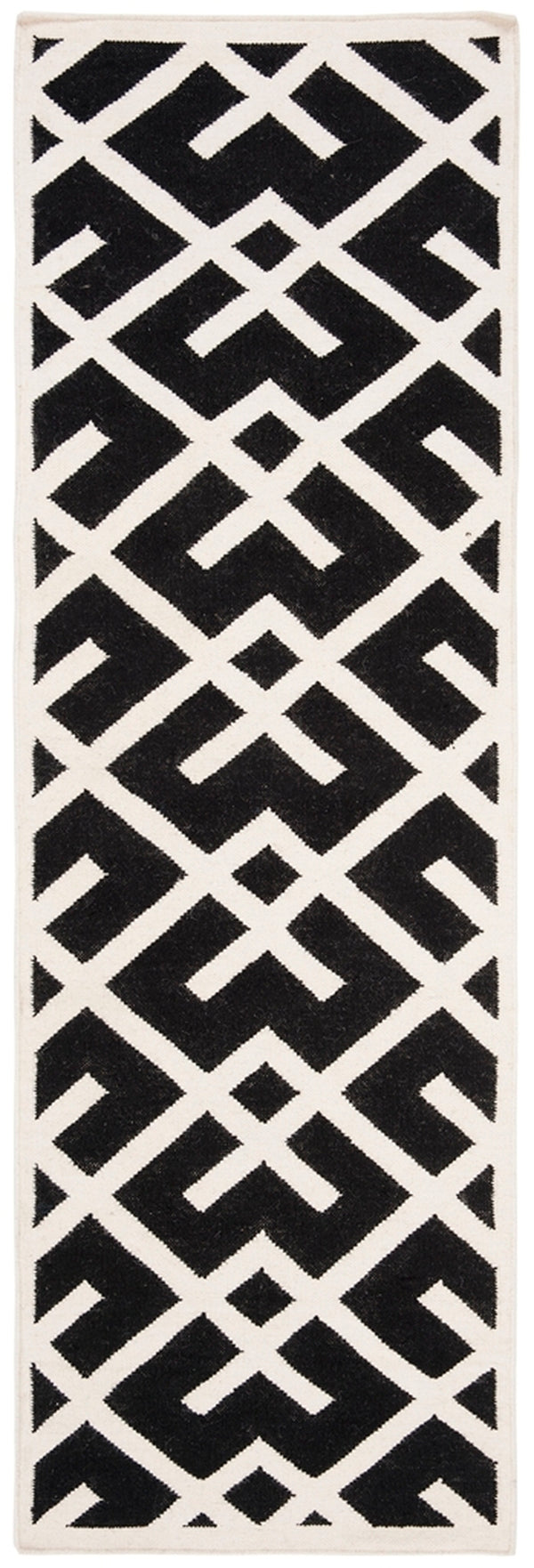 safavieh clearance dhurries dhu552l black rug