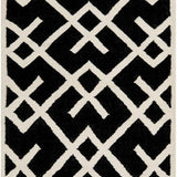 safavieh clearance dhurries dhu552l black rug