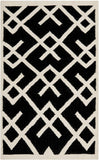 safavieh clearance dhurries dhu552l black rug