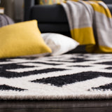 safavieh clearance dhurries dhu552l black rug