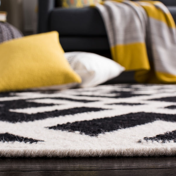 safavieh clearance dhurries dhu552l black rug