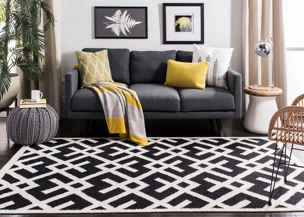 safavieh clearance dhurries dhu552l black rug