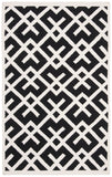 safavieh clearance dhurries dhu552l black rug