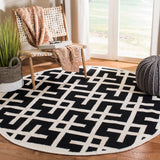 safavieh clearance dhurries dhu552l black rug