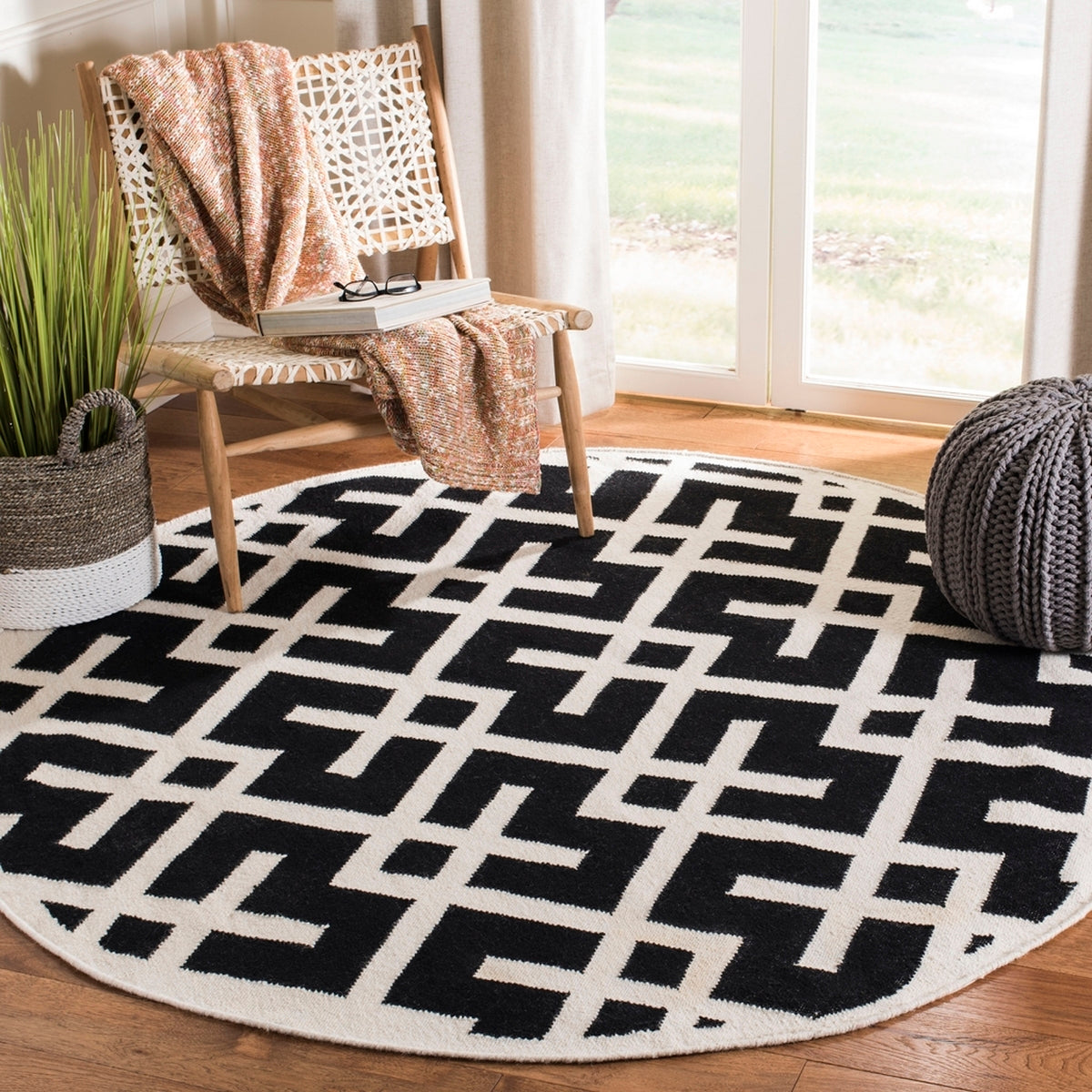 safavieh clearance dhurries dhu552l black rug