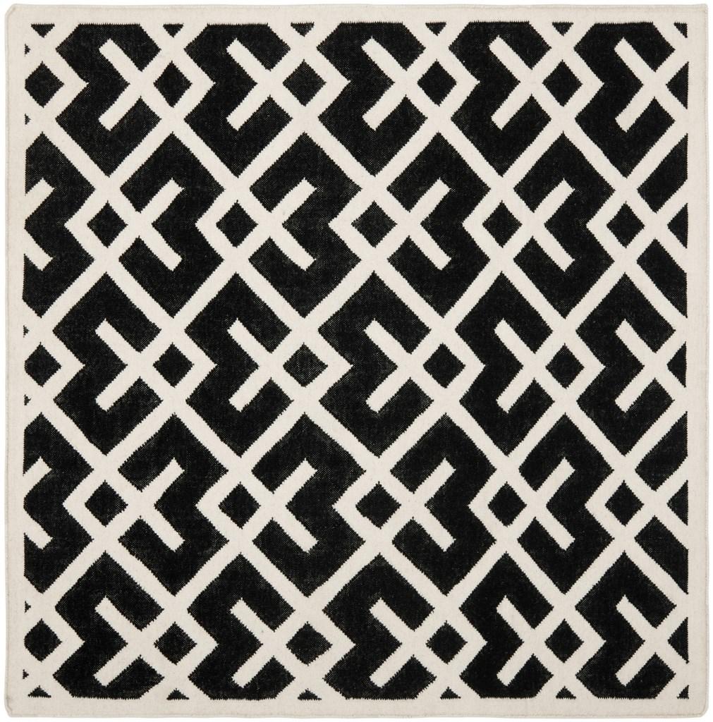 safavieh clearance dhurries dhu552l black rug