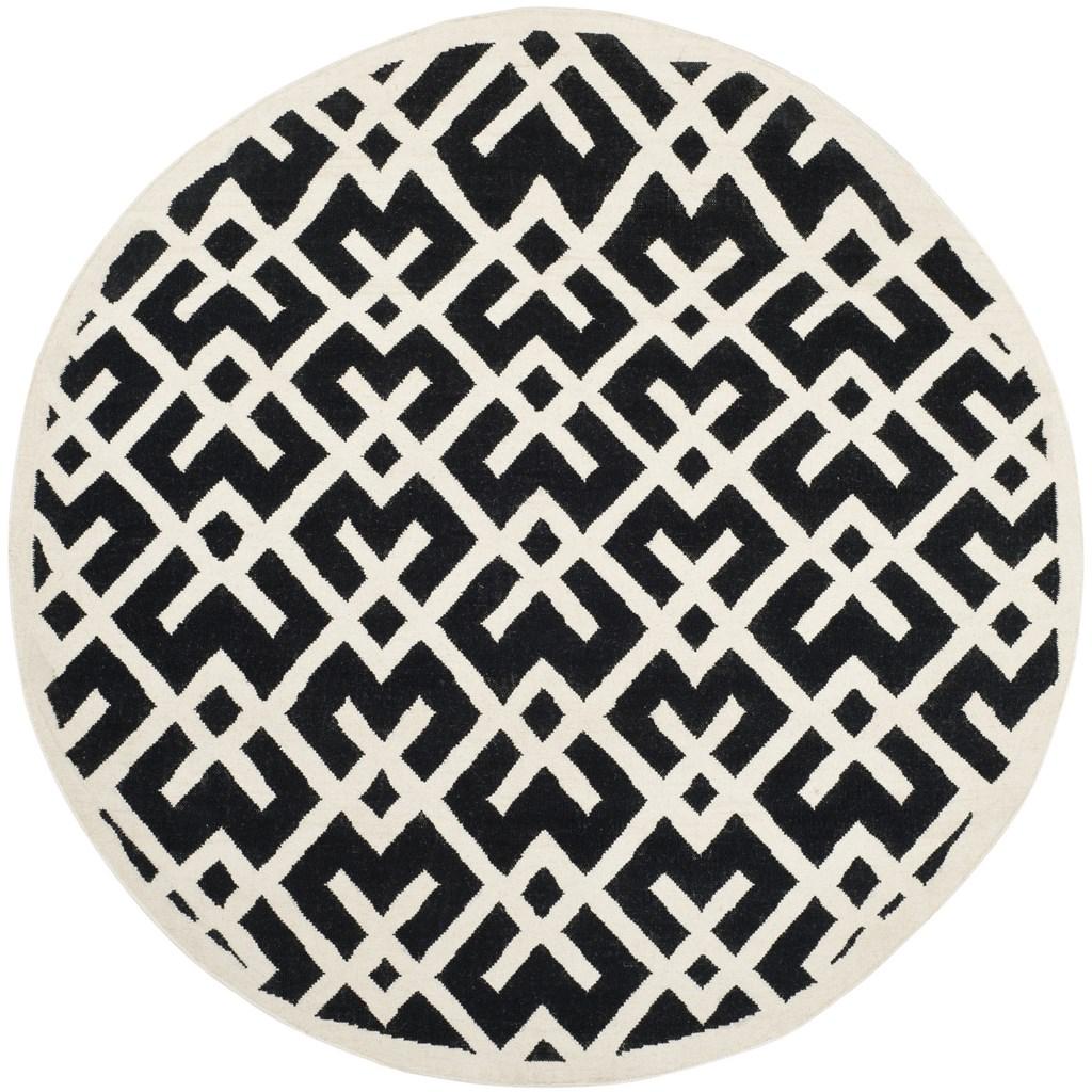 safavieh clearance dhurries dhu552l black rug