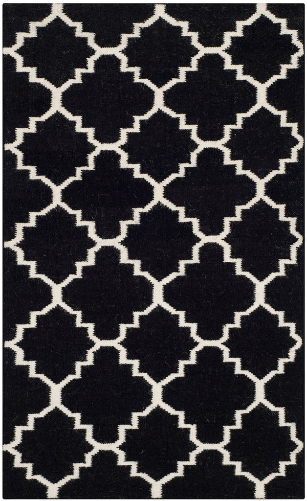 safavieh clearance dhurries dhu554l black rug