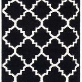safavieh clearance dhurries dhu554l black rug
