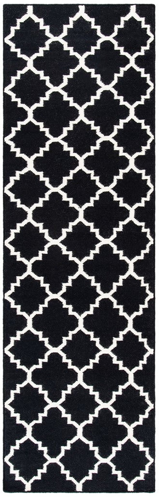 safavieh clearance dhurries dhu554l black rug