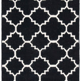 safavieh clearance dhurries dhu554l black rug