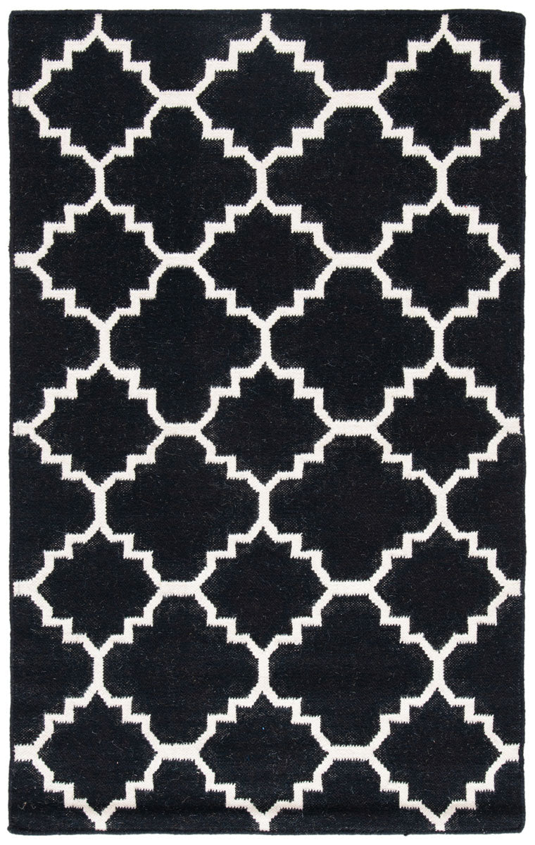 safavieh clearance dhurries dhu554l black rug