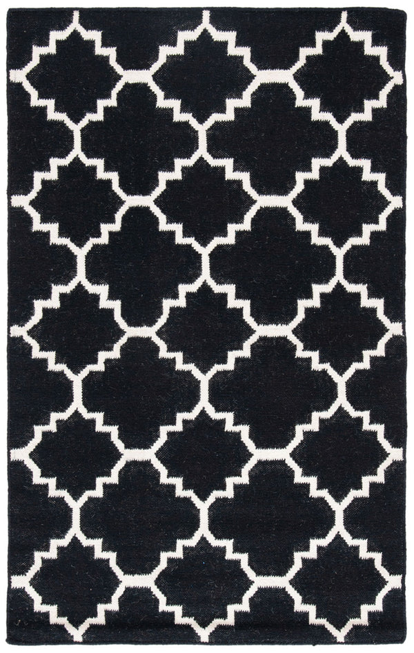 safavieh clearance dhurries dhu554l black rug