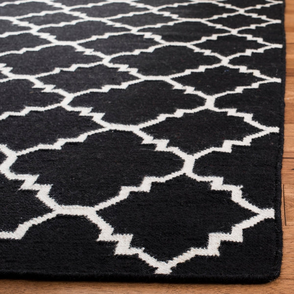 safavieh clearance dhurries dhu554l black rug
