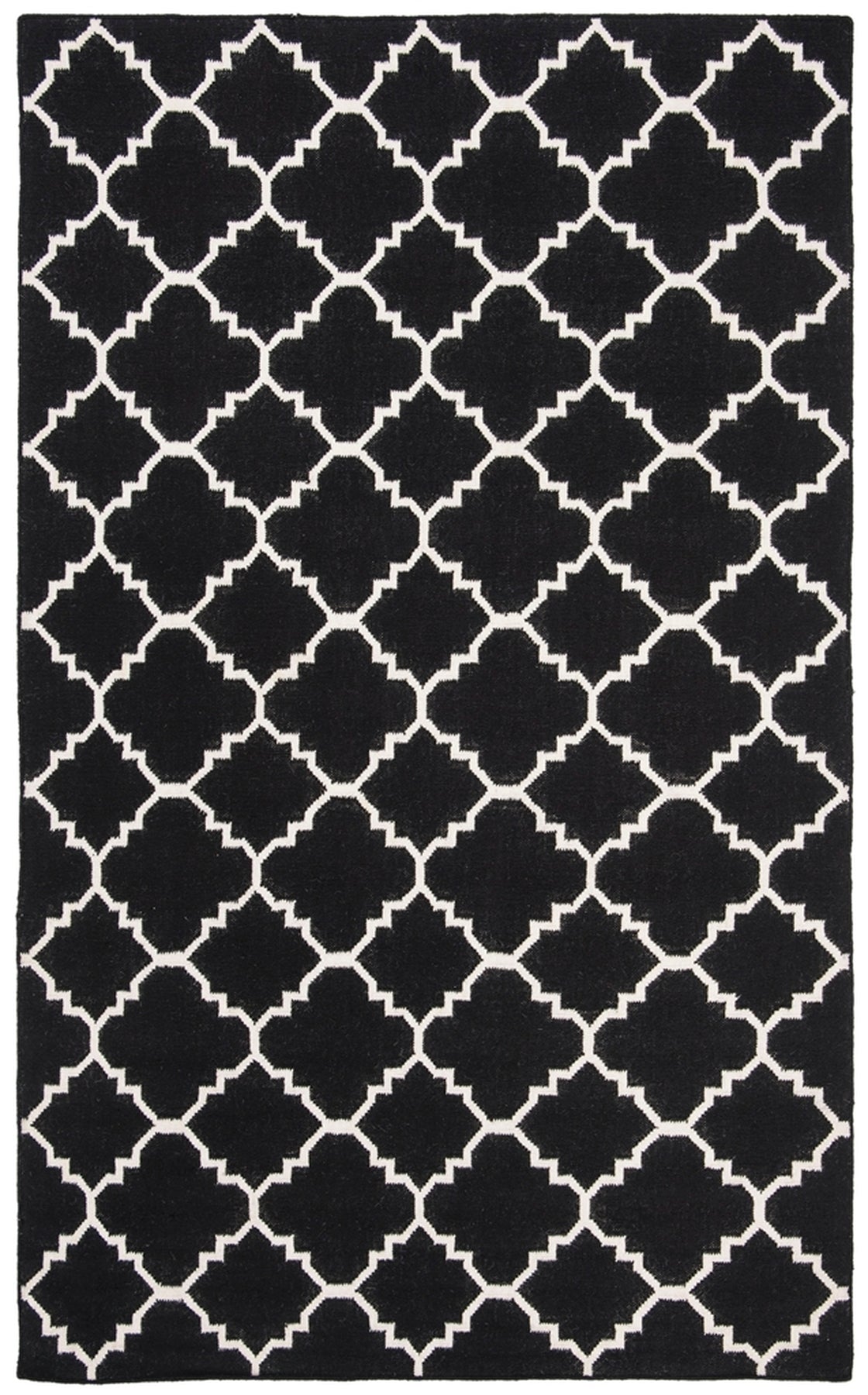 safavieh clearance dhurries dhu554l black rug
